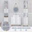 Luellen Freestanding Linen Cabinet