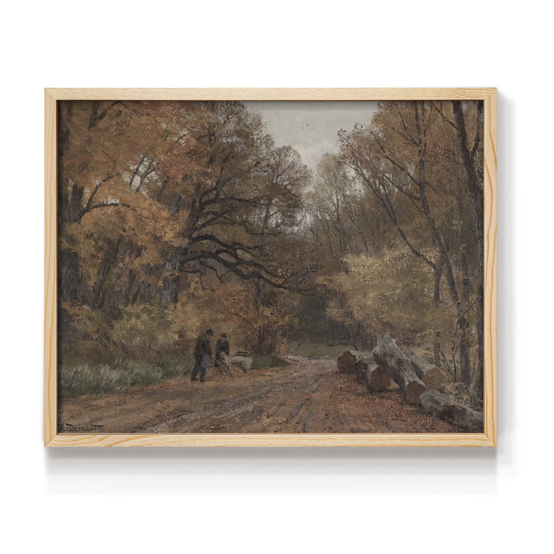Paysages rétro-CCLV-reproduction encadrée, H 16 po x l 20 po, Naturel