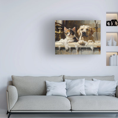 Bolog Shawna Stewart Bath Buddies Canvas Art