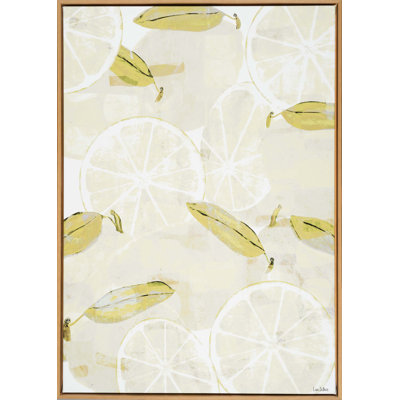 «Lemon Essence» par Lori Dubois, reproduction sur toile