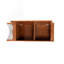 Armoire de rangement rétro avec poignées en métal