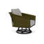 Escape Outdoor Swivel Lounge Chair-625291742
