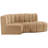 Hubertus Upholstered Curved Sectional Reversible-89266506