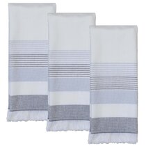 Popular Home 3-Piece Soho Terry Kitchen Towel Set, 18x26 Inches
