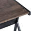 Mckain L-Shaped Metal Base Writing Desk