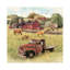 Barns and Old Truck 1 Piece Wrapped Canvas Wall Art-299583103