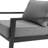 Wasserman Aluminum Outdoor Chair In Black And Dark Gray