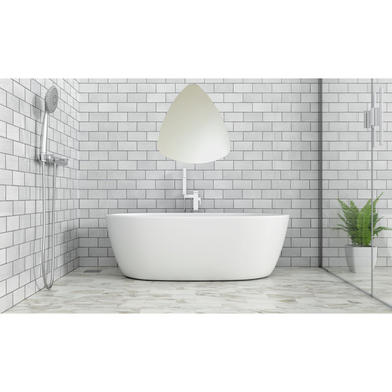 Gundolf Flat Wall Mirror