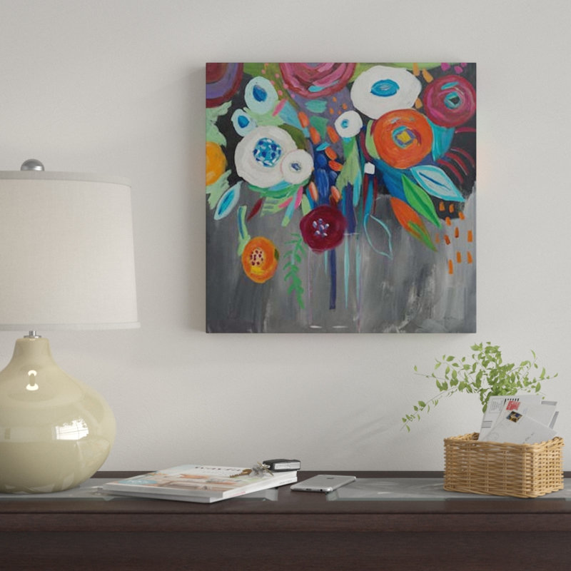 « minuit magic », impression sur toile, H 48 po x l 48 po x P 1,5 po