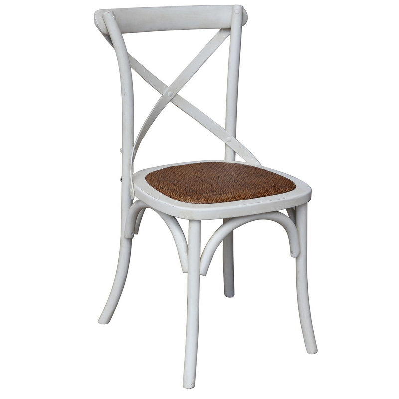 Porch View Painted Cross Back Chair