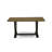V-Style Modern Dining Table - a Rectangle Kitchen Table Top with Stylish Legs, Distressed Jacobean-1811929760-1811929762-1811929766