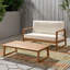 Causeuse et table basse Belge-1098385287