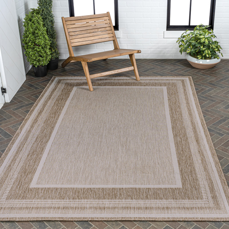 Tapis d'intérieur / extérieur Kaliee Classic, Rectangle 2 pi 11 po x 4 pi 11 po