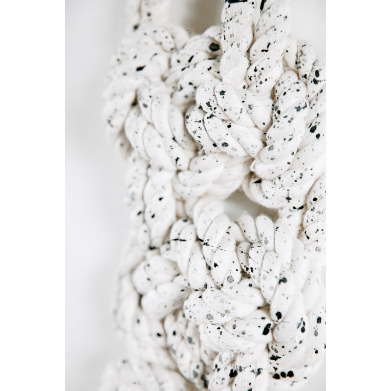 Scala Handmade Coastal Abstract Wall Decor on Fabric