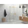 Nova 48 in. x 32 in. x 78 in. 90-degree Fully Frameless Sliding Glass Shower Enclosure