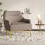 Fauteuil d'appoint Virelli Modern Chenille-1675135904
