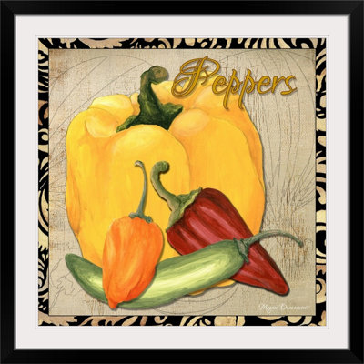 «Wicham Legumes Peppers» par Megan Duncanson, impression