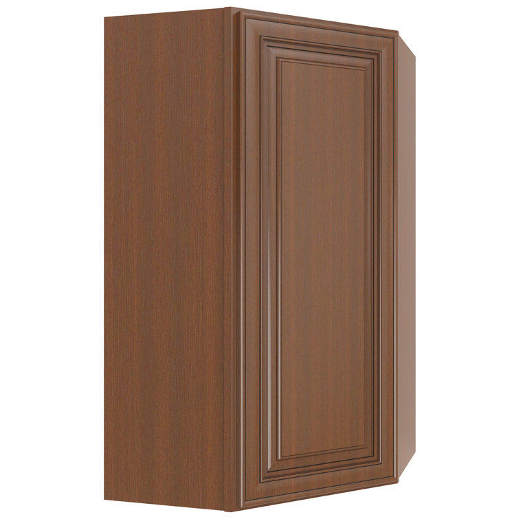 Zal Teamson Home Glancy 22.55 x 24 Removable Corner Wall Cabinet