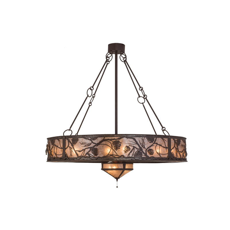 Rustic Lodge 19 - Light Chandelier