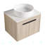 Ensemble de meuble-lavabo simple mural 24 po Rosolino