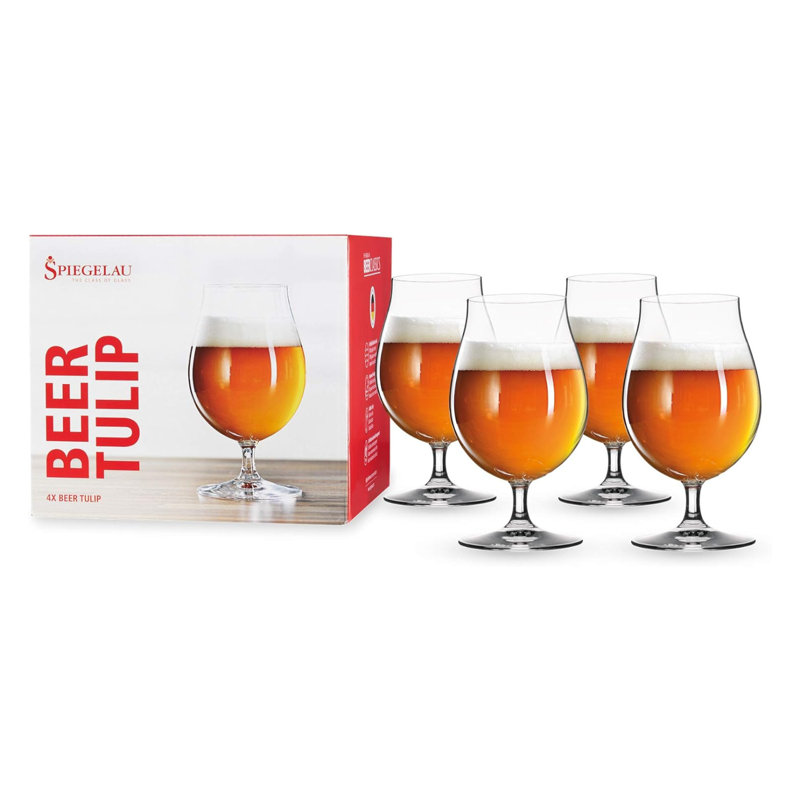 15.5oz. Crystal Tulip Glass Set