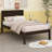 Platform Bed Frame With Headboard And Wood Slat Support-1170119580-1170119554