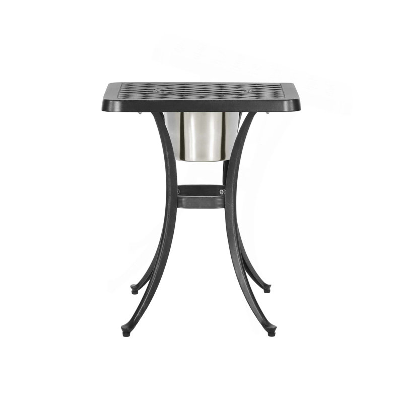 Ava Bistro  Table With Ice Bucket