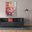  «Heartland» par Dorothy Fagan, art mural sur toile, 40 po x 54 po
