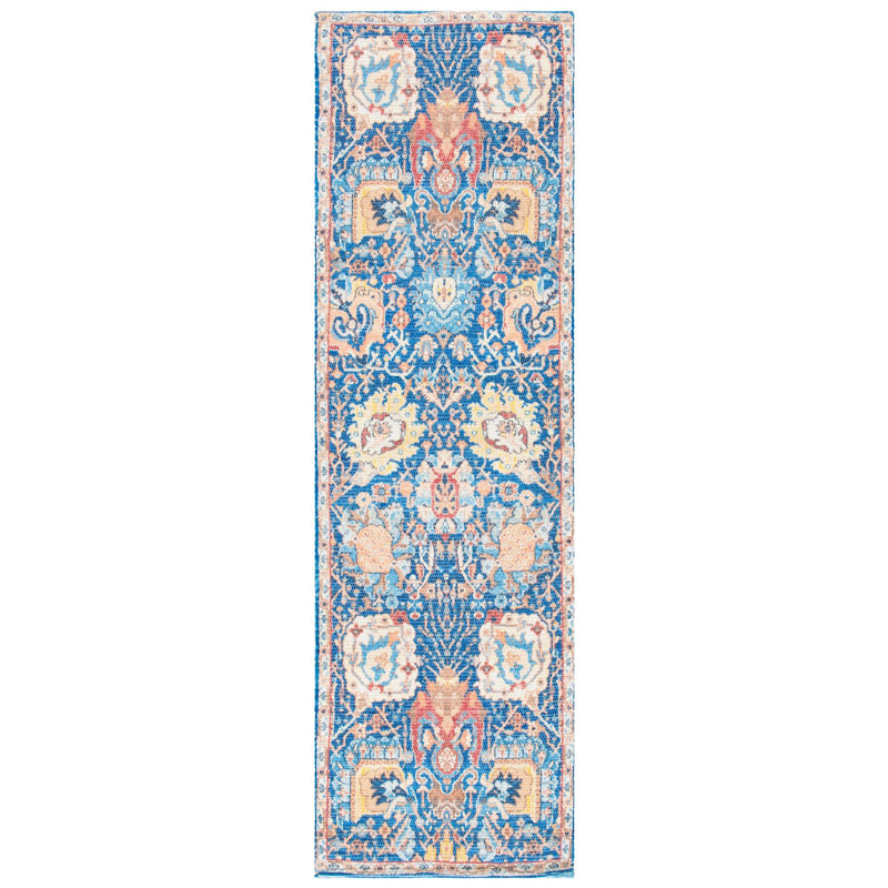 Joppatowne Hand Loomed Performance Geometric Rug, Runner 2'3" x 8'