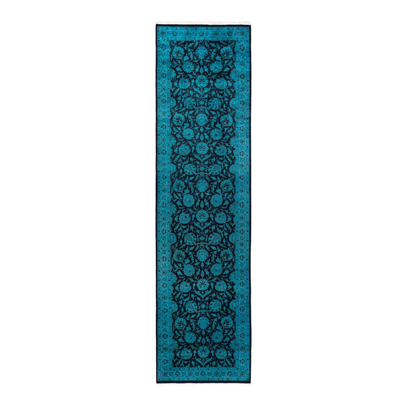 Darnice One-of-a-Kind 2' 6" X 9' 10" Hand Knotted Area Rug