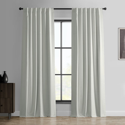 Kingsteignt Thermal Blackout Rod Pocket Single Curtain Panel 