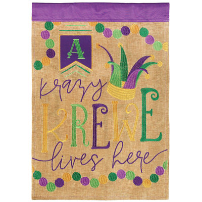 Drapeau de jardin en polyester Azora