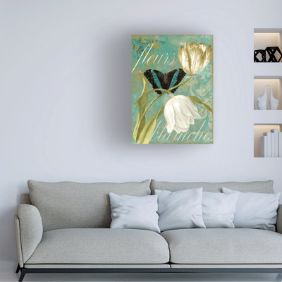 Bolog Sasha White Tulips Canvas Art