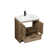 Southmead 30'' Single Bathroom Vanity with Resin Top