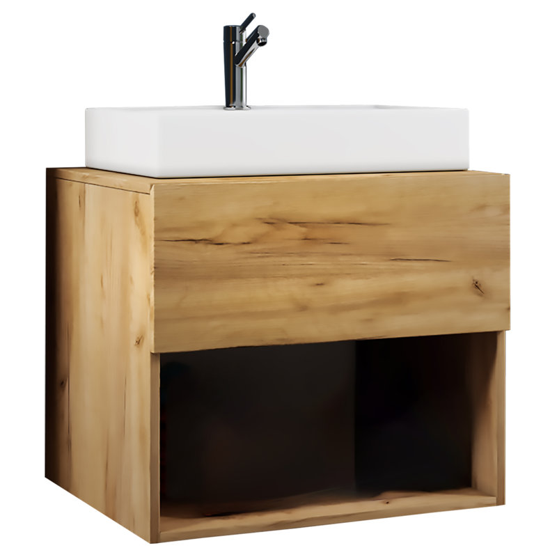 Rejwan Bathroom Vanity with Basin, Wood