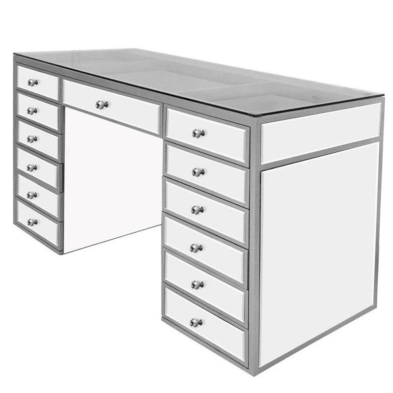 Vanity, Black, 33.5 H x 43.5 W