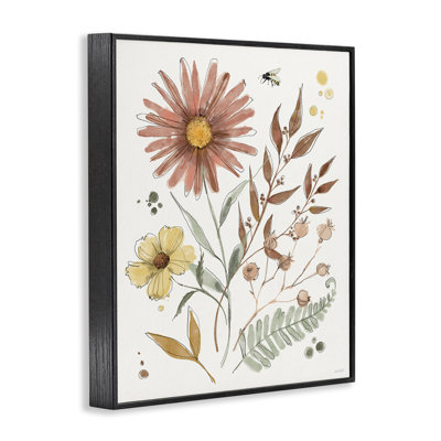 Wildflowers In Full Bloom Framed Giclee Art, Design By Anne Tavoletti