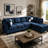Malone G632B-SC Sectional (Without Ottoman)-707562615