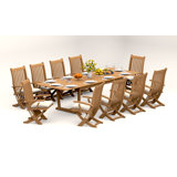 Warwick Outdoor - Piece Teak Dining Set