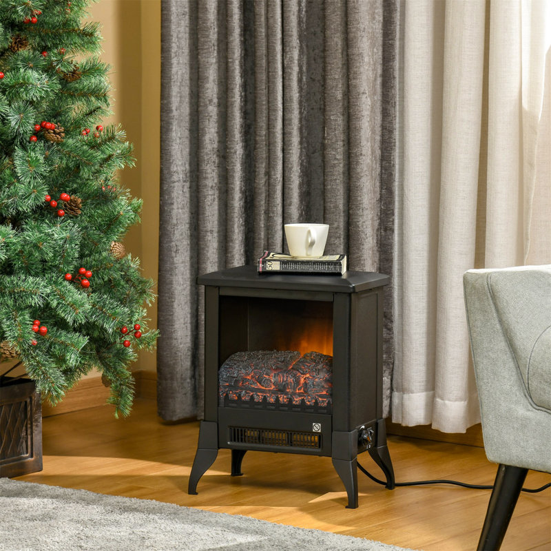 Coffman Belfry Heating 37cm W Black Electric Stove
