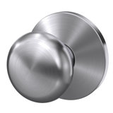 Custom Plymouth Hall-Closet and Bed-Bath Knob with Kinsler Trim
