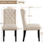 104cm H Tufted Polyester Blend Upholstered Side Chair-1467567065