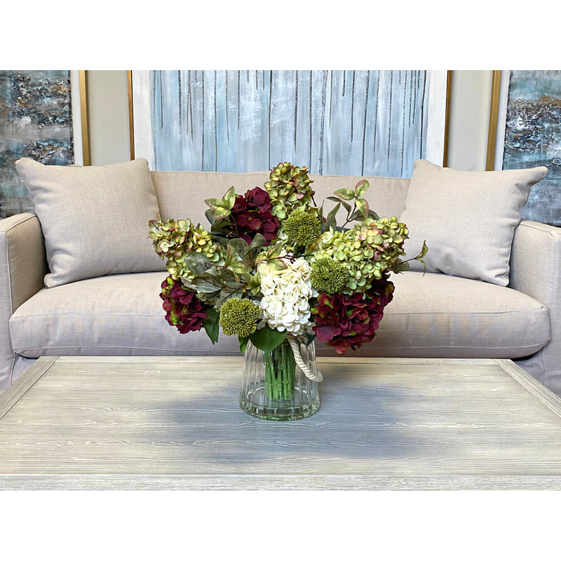 Hydrangea Sedum and Ivy Floral