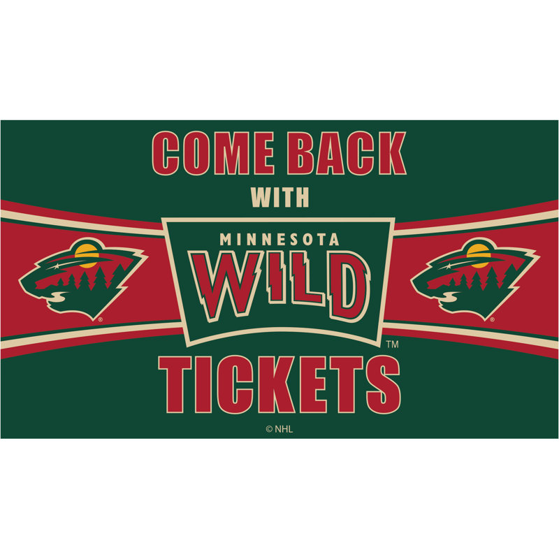 Paillasson en PVC, NHL Minnesota Wild