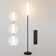 Modern LED Floor Lamp With Remote And Touch Control, Standing Lamp With White Cylinder Shade
