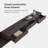 78.7" Expandable Telescopic Tv Cabinet Deep Walnut
