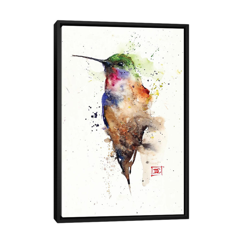 « topaz » par dean crouser,, reproduction d’impression sur toile tendue, H 26 po x l 18 po x P 1,5 po, Pas de tapis