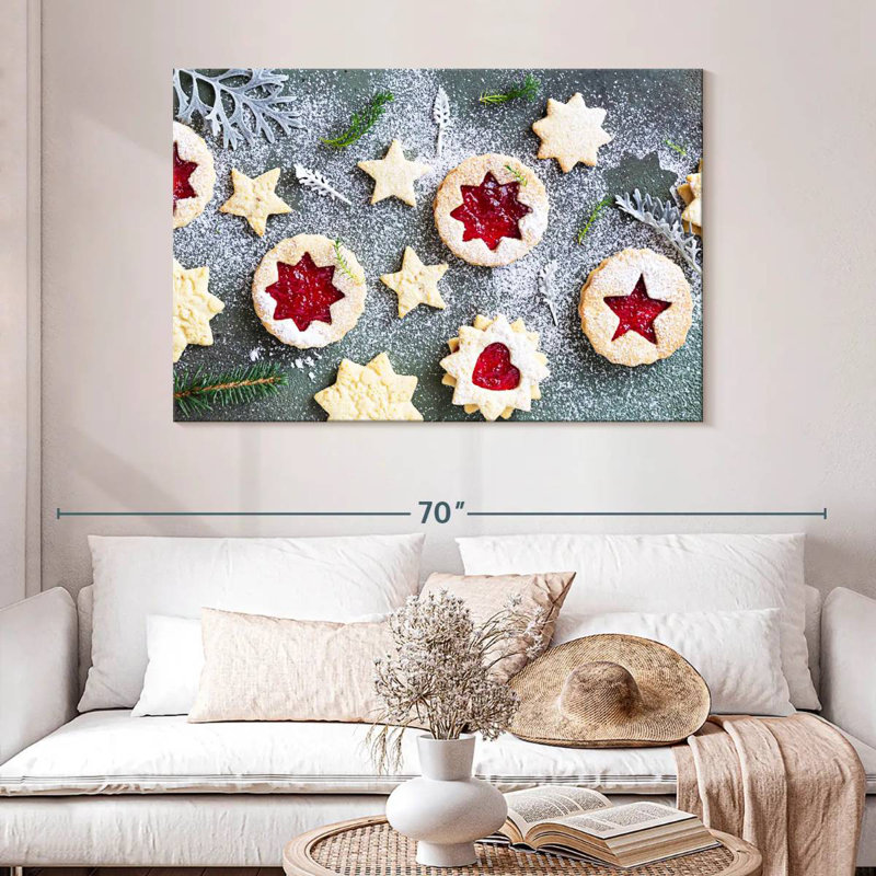Biscuits Senne Festive Linzer, H 32 po x l 48 po