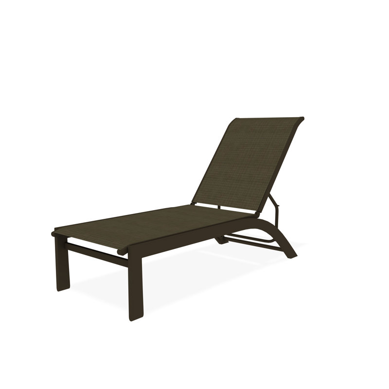 Chaise longue Kendall Sling, Pierre Elevation, Bois de plage