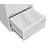 Filing Cabinet Lateral File Cabinet 3 Drawer, White Filing Cabinets With Lock, Locking Metal File Cabinets Three Drawer Office Cabinet For Legal/Letter/A4/F4 Home Offic